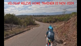 VELOGAP RELIVE HOME TRAINER 22 NOV 2024 [upl. by Anidam]