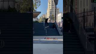 EPIC NoseSlide buckedup solovossos skateboarding solovossos [upl. by Strohben]