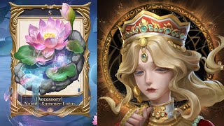 Finally Bleber Uses Graces Newest Skin amp Accessory  Identity V Demonbane  Summer Lotus Gameplay [upl. by Saville]