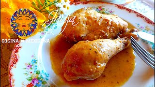 Pollo en Salsa de Naranja [upl. by Ailerua]