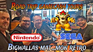 Road Trip Gamecash Tours avec les potes RyuHoshi84 MatMonRetro et retrorockygaming7950 [upl. by Sinnej]