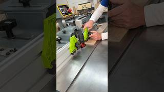 Lock mitre joints on the King shaper with the Bow products featherboards amp Freud cutter [upl. by Atenahs385]