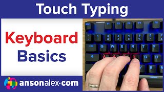 Typing Tutorial Beginner Keyboard Skills [upl. by Amado]