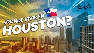 Las MEJORES zonas para vivir en HOUSTON Texas [upl. by Nailimixam889]