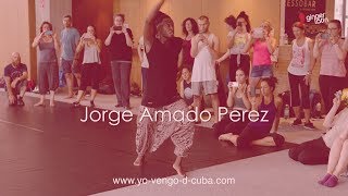 JORGE AMADO PEREZ  OCHOSI  Workshop Yo Vengo De Cuba 2018  Cuban Salsa Power Congress [upl. by Paxton]