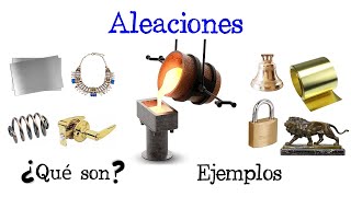 💥 ¿Qué son las Aleaciones ⚙️ Características y Ejemplos Fácil y Rápido  QUÍMICA [upl. by Clarinda600]