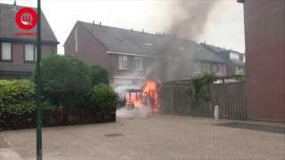 Gasflessen exploderen schuurd brand af [upl. by Lizzie557]