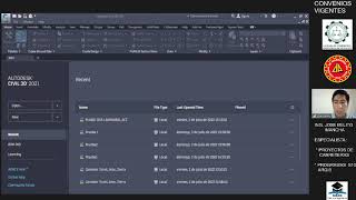 SESION 1 METRADOS EN PROYECTOS DE CARRETERAS CON EL CIVIL 3D Y S10 [upl. by Htebilil727]