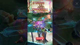 3 quotVezesquot DE 3 Tripolkill mobilelegends mlbb mlbbbr kadita mobile shuryonekokawaii musica [upl. by Mok273]