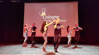 Adolfo Indacochea amp LSD  Cologne Salsa Congress 2018  Salsa ON2 Musicality Pattern [upl. by Johnson881]