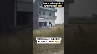 AFFORDABLE HOUSING ZA KENYA 😂😆 [upl. by Donall441]