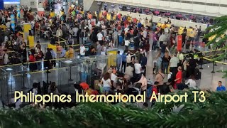 MANILA INTERNATIONAL AIRPORT TERMINAL 3 PHILIPPINES [upl. by Kaycee]