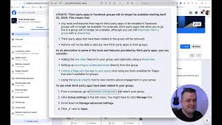 How to Stream From a 3rd Party App Into Facebook After the April 22nd Update [upl. by Furnary]