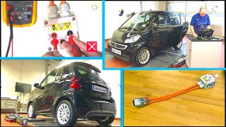 Smart Fortwo W451 Electric Drive Isolationswiderstand selbst messen [upl. by Aramaj]