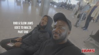 CHUCKIE amp TAZER TAKE RNB amp SLOW JAMS TO MALTA  PART 1 [upl. by Adaven]