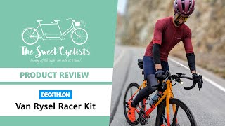 Decathlon Van Rysel Road Racer Jersey and Endurance Bib Short Cycling Kit Review  feat Breathable [upl. by Chari]