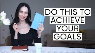 How To Set Goals And Achieve Them A Powerful Technique That Actually Works  Jamila Musayeva [upl. by Grand]