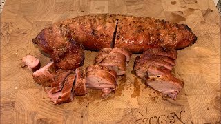 Smoked Pork Tenderloin  Part 2  The Smoke [upl. by Nojid253]