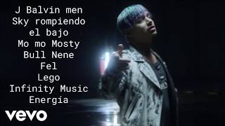 Sigo Extrañandote Letra  J Balvin LuisMusic [upl. by Bell]