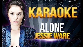 Jessie Ware  Alone KARAOKE [upl. by Hinch]