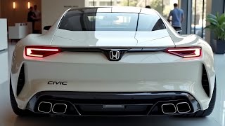 2025 Honda Civic Sleek Design Advanced Tech and Unmatched Performance [upl. by Larine694]