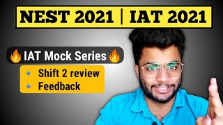 IAT Mock Test Series 🔥  NEST 2021 Review  Feedbacks from Students 🥳 [upl. by Assylem]