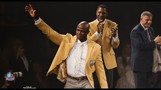 DeMarcus Ware gets his gold jacket at Hall of Fame Theres no words to describe the feeling [upl. by Bertold]