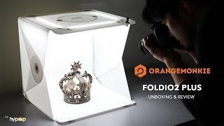 Foldio2 Plus 15quot AllinOne Portable Studio Product Photography Light Tent Unboxing and Review [upl. by Ixel76]