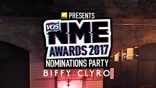 Watch Biffy Clyro play Mountains at the Nikon Presents the VO5 NME Awards Nominations Party 2017 [upl. by Ylrehc]