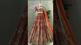 😍Latest 2024 bridal wedding lehenga fashionweddingnewshorts✨💖 [upl. by Esilana]