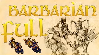 Tibia Barbarian Full Addon  Guia en Español [upl. by Ahsinaj]