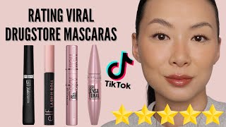 Rating VIRAL Drugstore Mascaras [upl. by Yuk]