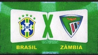 Brasil 2 x 0 Zambia  amistoso Internacional 15102013  Jogo Completo [upl. by Horn]