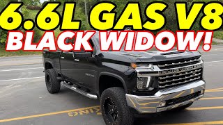 2023 Chevy Silverado 2500 HD 66L V8 w BLACK WIDOW WIDOW MAKER [upl. by Maillliw]