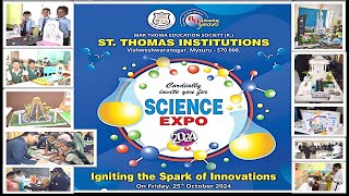 SCIENCE EXPO 2024  ST THOMAS INSTITUTIONS MYSURU [upl. by Nynnahs225]