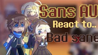 Sans AUs react to Bad GuysSanses  Part 1 [upl. by Betti]