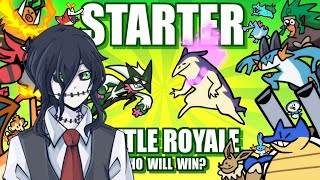 Toby reacts to Pokemon Starter Battle Royale by Terminal Montage [upl. by Mariken]