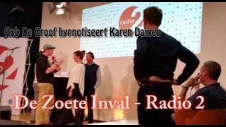 Karen Damen in Hypnose tijdens de Zoete Inval [upl. by Terena]