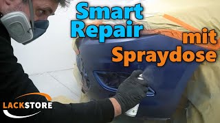 Smart Repair mit Spraydose  komplett erklärt vom Profi  LACKSTORE [upl. by Arikahc]