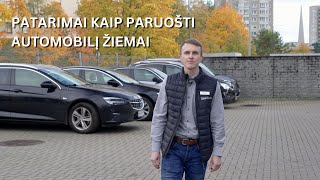 Patarimai kaip paruošti automobilį žiemai [upl. by Manup]