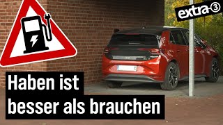 Realer Irrsinn Zehn Ladestationen für ein EAuto in Geeste  extra 3  NDR [upl. by Sayre420]