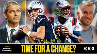 Time for Patriots to Make QB Change  All 32 NFL Podcast w Mike Giardi [upl. by Justicz]