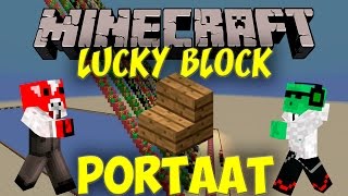 Minecraft Lucky Block Portaat Feat AaronAnkka [upl. by Occor220]