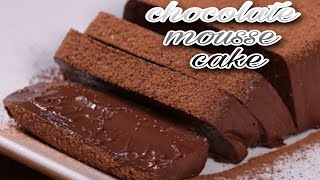 Chocolate mousse cake without oven [upl. by Alvis382]