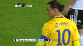 SverigeTyskland 44 All goals Lasse Granqvist commentary dubbed [upl. by Lieno490]