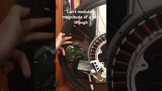 LG washing machine motor driven by LN298N arduino ebike electronics [upl. by Bullion]