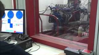 Precision Race Engines Ford 347 8 Stack EFI Dyno Test [upl. by Annahael]