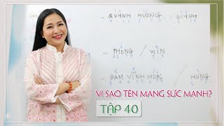 Tập 40 Vì sao tên mang sức mạnh  Thay đổi cuộc sống với Nhân số học  QHLD 92 [upl. by Inait]