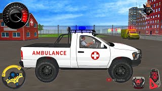 Ambulancia Rescue Squad Driving 1 Android Gameplay  Ambulance Siren Rescue Team Games iOS [upl. by Nnaael692]