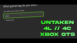 15 UNCLAIMED 4L  4C XBOX LIVE GAMERTAGS 2023 [upl. by Wilie888]